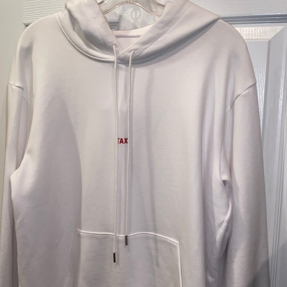 Helmut Lang Taxi Project Paris Hoodie White L XL - Picture 12 of 13